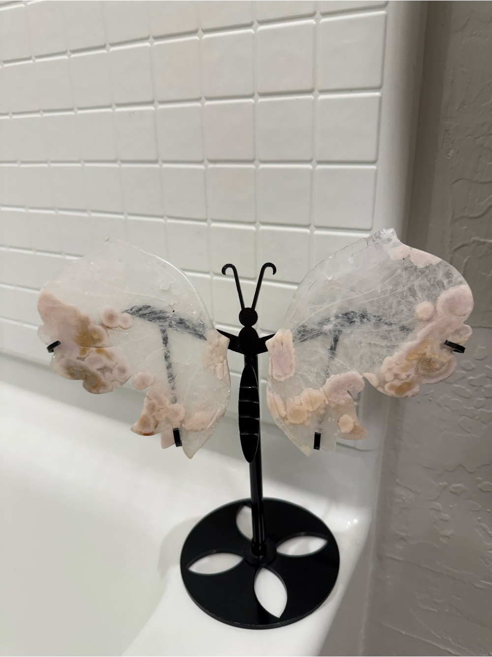 Flower Agate Butterfly Wings